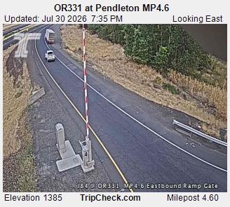 OR331 at Pendleton MP4.6 I-84 MP216E
